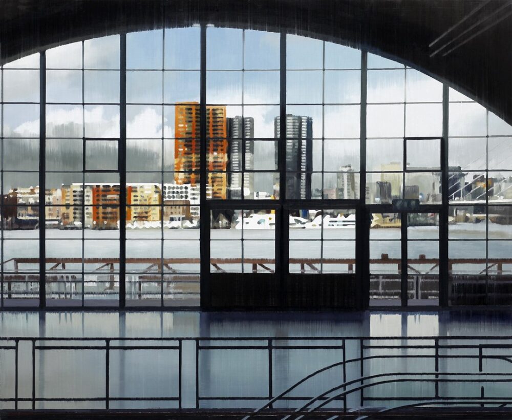 CTR 2018 oil on wood 89 x 109 cm