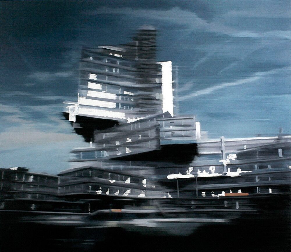 Under Construction 2011 oil on wood 160 x 185